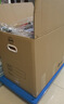 毕亚兹【全网低价】搬家纸箱有扣手60*40*50cm 5个装办公整理储物打包箱 实拍图