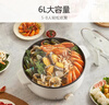 九阳（Joyoung）多用途锅6L大容量1600W大火力火锅专用锅电煮锅电热锅多功能料理锅HG60-G100 实拍图
