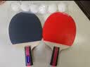 红双喜初学者娱乐乒乓球拍双拍小学生成人专业级纯木底板比赛训练球拍 初学双拍【直+直】热卖款 实拍图