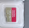 闪迪（SanDisk）128GB TF(MicroSD)内存卡 4K极速金卡A2 V30 U3行车记录仪 运动相机无人机 监控存储卡 读190MB/s 实拍图