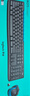 罗技（Logitech）MK275 键鼠套装 无线键鼠套装 办公键鼠套装 全尺寸 商务键鼠套装 带无线2.4G接收器 黑蓝色 实拍图