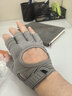 Keep 健身手套男女立体掌垫版 哑铃器械护腕力量训练耐磨防滑 碳灰L 实拍图