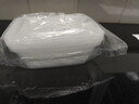 妙洁一次性饭盒方形带盖800ml*50只食品级野餐具可微波加热打包汤碗筷 实拍图