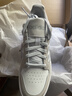 adidas ENTRAP美式校园风运动少年感复古篮球风板鞋男女阿迪达斯   白色/浅蓝/灰色   41 实拍图