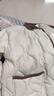 森马（Semir）羽绒服女中长款轻薄拼接灯芯绒翻领2024冬季三防外套109724113004 实拍图