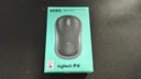 罗技（Logitech）M185鼠标 无线鼠标 办公鼠标 对称鼠标 黑色红边 带无线2.4G接收器 实拍图