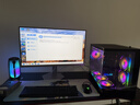 奥伦福特  电脑桌台式家用电竞游戏桌办公书桌简约书房写字桌子 碳纤维纹路单桌-120*60 升级款电竞桌 实拍图