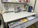海旭成儿童学习桌中小学生实木书桌可升降写字桌家用课桌多功能写字台 实拍图
