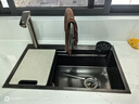 好太太家宝系列厨房水槽小米粒大单槽多功能洗碗洗菜一体盆304不锈钢洗菜池 75*45 【5.0加厚】纳米抗菌 实拍图