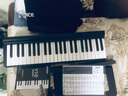 特伦斯电子琴88键折叠琴成人儿童初学电钢键盘教学乐器V10便携钢琴 V10SE典雅黑（无延音踏板）+原装琴包 实拍图