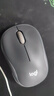 罗技（Logitech）M185鼠标 无线鼠标 办公鼠标 对称鼠标 黑色灰边 带无线2.4G接收器 实拍图