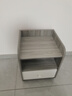 尋巧（SPERMEK）床头柜卧室小型时尚收纳柜子储物柜现代简约带抽屉窄边柜置物矮柜 店长推荐【经济款】单抽欧莱文灰 实拍图