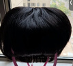 佰丝堂假发女短发全头套式短直发中老年妈妈整顶发套真发混丝（自然黑） 实拍图
