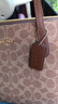 蔻驰（COACH）【品牌直供】女士FIONA24手提单肩托特包棕褐色CBT18礼物 实拍图