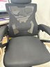 锦汐 电脑椅家用办公椅子靠背人体工学椅学习转椅老板座椅游戏电竞椅 【二代升级款】黑框黑网+乳胶 实拍图
