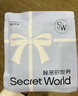 秘密世界（SecretWorld）内裤女士纯棉100全棉a类7a级抑菌档裤衩大码中腰少女独立包装短裤 实拍图