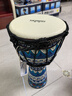 莫森（MOSEN）8英寸轻型非洲鼓 ABS材料儿童初学练习丽江手拍鼓 免调音景泰蓝 实拍图