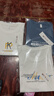 雾卡【棉T3件装】长袖t恤男士新款打底衫潮流春秋装秋衣T恤男士休闲 【3件装】PK白+EXP黑+炫彩白 M 码100斤-115斤 实拍图