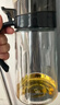 欣美雅 油壶玻璃油罐厨房家用油瓶装油容器酱油醋调料瓶醋壶油罐壶 深空黑600毫升+防潮标签 实拍图