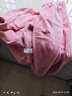 京东京造轻薄暖摇粒绒抗静电秋季加绒女士睡衣女家居服情侣睡衣珊瑚粉L 实拍图