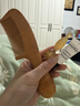 紫韵梳香密齿加长版整料金丝黄檀木梳子女士男士妇女节礼物送妈妈M-19 实拍图
