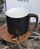 南山先生 半见咖啡杯套装家用陶瓷茶杯带勺轻奢生日礼物精致咖啡杯子 实拍图