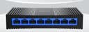 普联（TP-LINK） 千兆百兆交换机 多种接口宿舍家用分流器  工业级交换机 网络网线分线器 即插即用 【8口千兆 塑壳】TL-SG1008+ 实拍图