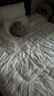 富安娜 舒暖 纤维被子冬季被芯 双人冬厚被 约6.3斤 203*229cm 白色 实拍图