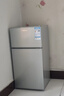 荣事达（Royalstar）小冰箱小型家用出租房双门一级能效宿舍冷藏冷冻两用节能电冰箱 53A136【一级能效】【三天不到1度电】银 实拍图