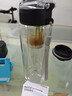 京东京造 运动水杯Tritan大容量运动水壶夏季学生塑料杯【防漏水】黑600ml 实拍图