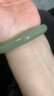 印象眸 【优选级】和田玉手镯浅青玉镯子送女友送妈妈内径约59-60mm 实拍图