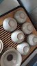 初伍米黄汝窑中式功夫茶具套装家用办公轻奢高档陶瓷泡茶壶茶杯带茶盘 实拍图