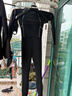 WATERTIME/水川 潜水服男士浮潜服连体冲浪浮潜衣长袖泳衣 黑色 S 实拍图