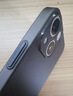 奶小鸭 适用苹果12mini手机壳 iphone12mini保护套镜头全包超薄透明磨砂防摔软壳男女款 深空黑 实拍图