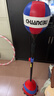 创步（CHUANGBU）拳击训练器速度球家用成人儿童立式沙袋击打回弹躲闪球解压反应靶 【红蓝-加强款】12吸盘/防爆球体/静音击打/强力吸附 实拍图