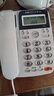 宝泰尔电话机座机 固定电话 商务办公家用固话机 坐机有线 支持电话交换机 酒店固话机  T121 白色 实拍图