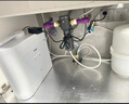 海尔（Haier）净水器家用厨下母婴RO反渗透直饮净水机加热一体机餐边柜壁挂式管线机接自来水全屋前置过滤器套装 新品彩屏管线机+净水器+爆款前置 实拍图