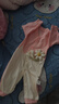 婴幼儿长袖连体哈衣男女宝宝春秋装新生儿衣服纯棉卡通爬服外出服 公主泡泡袖（粉） 66cm 实拍图