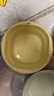 诺兰森迪 旅行折叠盆 洗脸盆家用便携式旅游军训必备用品水盆泡脚 黄 中号 实拍图
