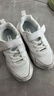 ABC KIDS童鞋男童鞋子2026春季新款儿童运动鞋小白鞋女中小童白色表演鞋子 革面白色 33 实拍图