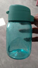 特百惠（Tupperware）嘟嘟企鹅350ML塑料杯夏季儿童可爱水杯子男女学生带提绳 碧海蓝 实拍图