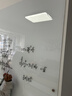 博绘【免费上门安装】定制磁性钢化玻璃白板墙贴办公会议黑板家用教学培训写字板挂式可擦留言板公告栏 超白（免费上门安装） 100*150cm 实拍图