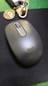 罗技（Logitech）M196 无线蓝牙鼠标 办公鼠标 笔记本商务办公家用 小巧便携 对称手型 石墨灰 实拍图