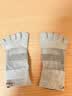 injinji五指袜中筒薄款专业防水泡跑步袜coolmax运动速干脚趾袜子 灰 S(37-40) 实拍图
