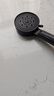 增压花洒喷头黑武士魔幻五档淋浴花晒头淋雨喷淋花酒超强单热水器 黑武士花洒 实拍图