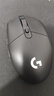 罗技（G） G304无线鼠标游戏电竞吃鸡宏编程轻巧便携逻辑中小手英雄联盟三角洲吃鸡FPS送男友女生生日礼物 G304黑+大桌垫 实拍图