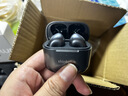 联想（Lenovo）【全新升级】蓝牙耳机真无线蓝牙5.4半入耳式运动降噪高音质音乐耳机适用于苹果华为小米荣耀 LP23铁灰色【蓝牙5.4+金标音质】 实拍图