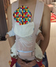 babycare腰凳婴儿背带多功能减震四季抱娃神器解放双手透气轻薄款珀尔里粉 实拍图