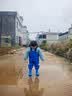 古伊萨儿童赶海服男女涉水服雨鞋雨靴沙水服防沙防水裤涉水裤YX1051 25 实拍图