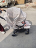 宝宝好A6婴儿推车轻便婴儿车0-3岁婴儿车可坐可躺旅行车一键折叠遛娃车 A6（奶油色）+晒单礼+大礼包 实拍图